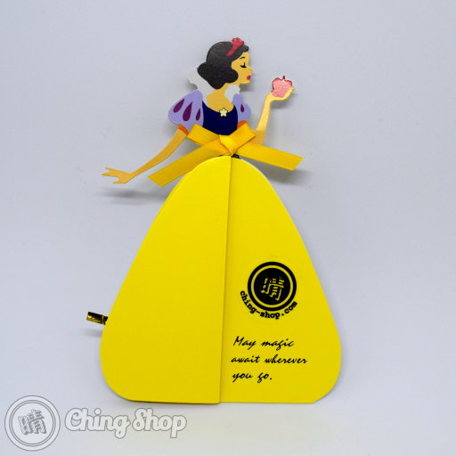 Snow White Handmade 3D Pop-Up Card