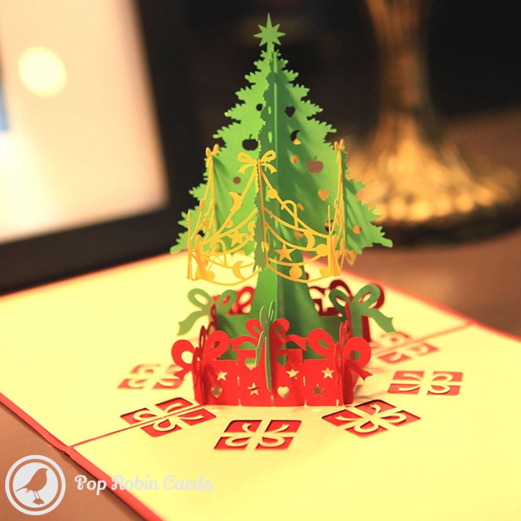 christmas tree cards