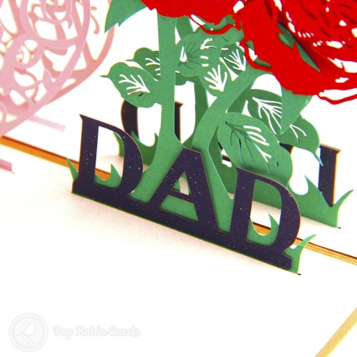 "I Love Dad" 3D Pop Up Father's Day Card
