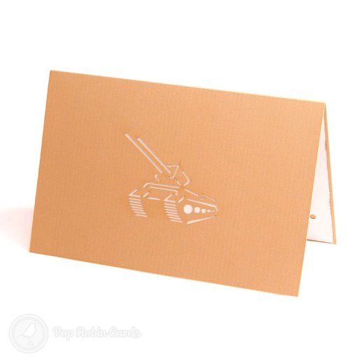 Army Tank 3D Pop Up Greeting Card