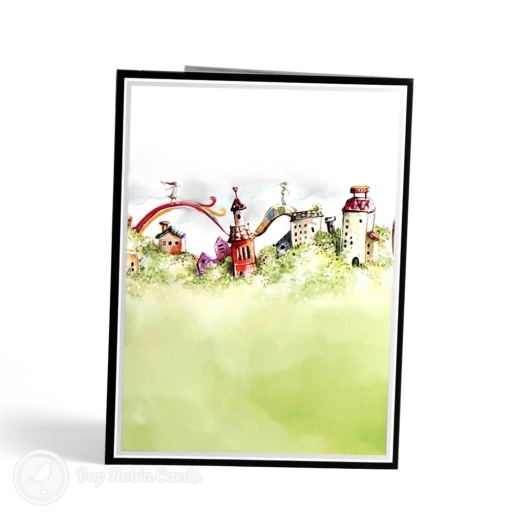 Magic Carousel Handmade 3D Pop Up Card