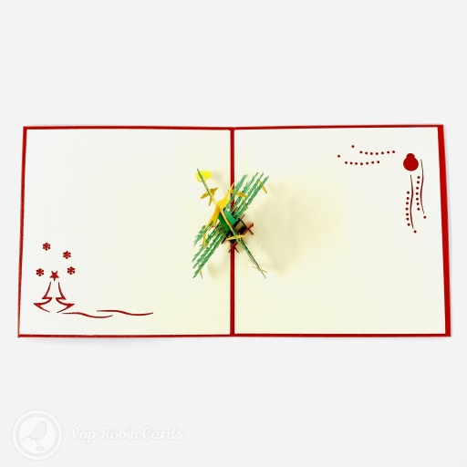 Christmas Tree 3D Handmade Pop Up Christmas Card