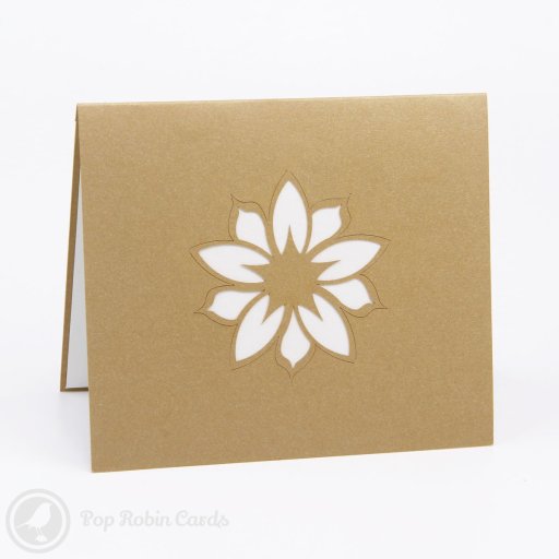 Colourful Flowers 3D Pop-Up Greeting Card