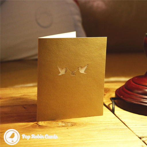 Diamond Ring In Box Engagement 3D Pop Up Card