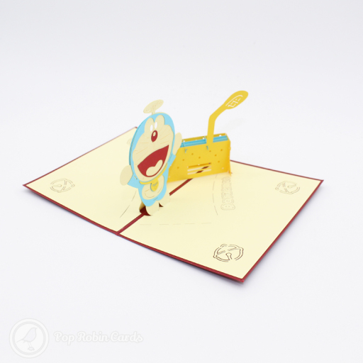 Doraemon 3D Pop Up Card