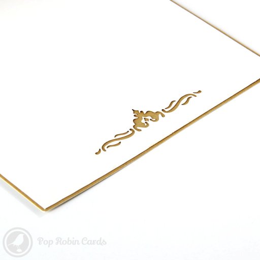 Gold Ferris Wheel 3D Pop-Up Greetings Card