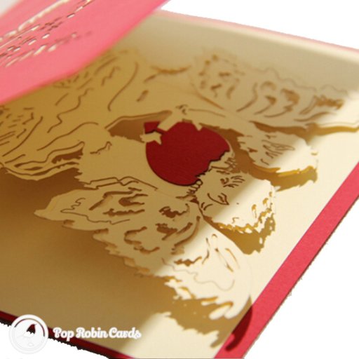 Heart-felt Angels 3D Pop Up Greetings Card