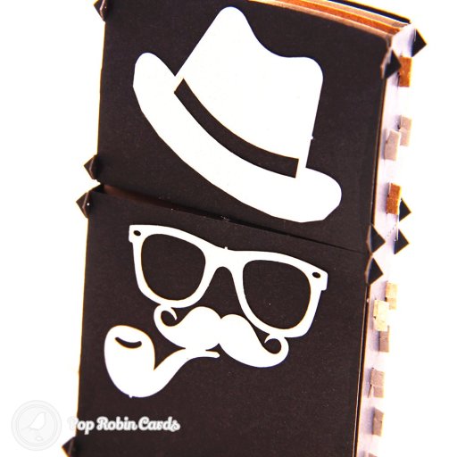  Heisenberg Lighter with Flame Handmade 3D Pop-Up Card