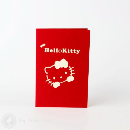 Hello Kitty 3D Pop-Up Greeting Card