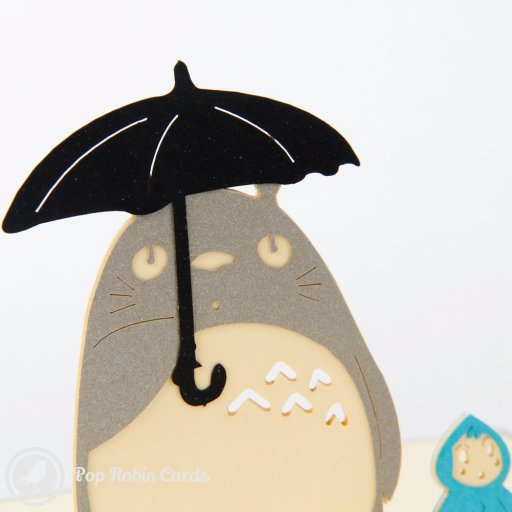 My Neighbor TOTORO 3D Pop-Up Greetings Card