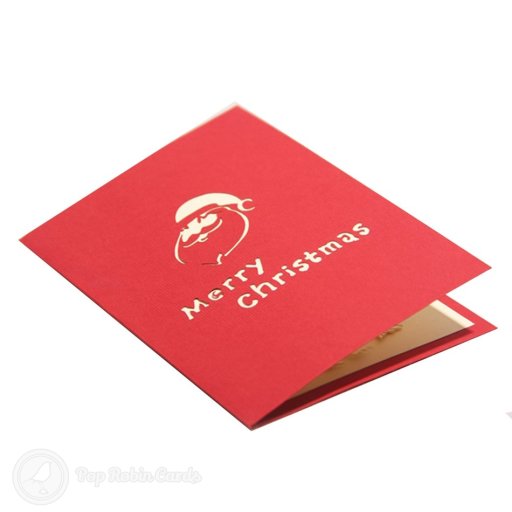Reindeer, Santa & Sleigh 3D Pop-up Christmas Card
