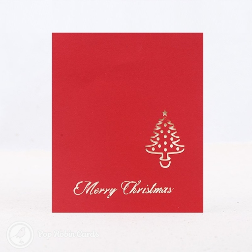 Santa Christmas Forest 3D Pop Up Christmas Card