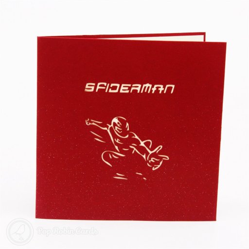 Spider Man 3D Pop-Up Greeting Card