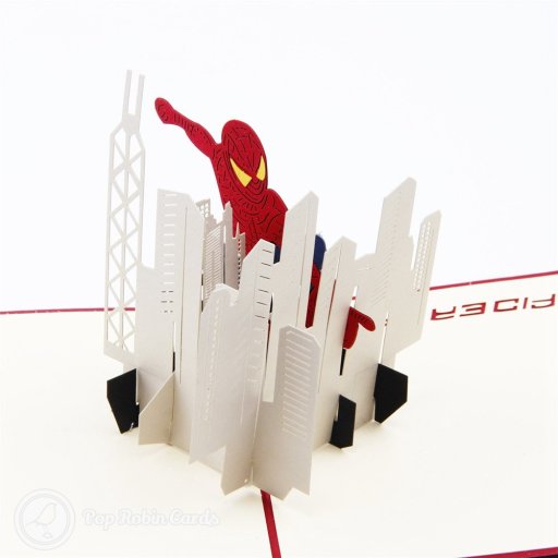 Spider Man 3D Pop-Up Greeting Card