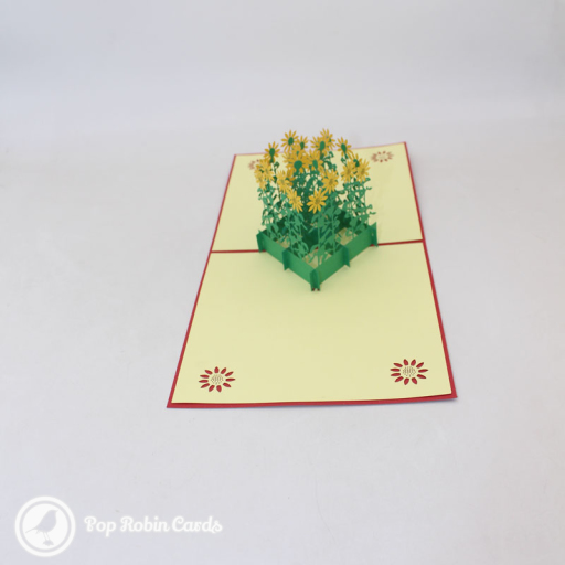 Sunflower Grove 3D Handmade Greetings Card