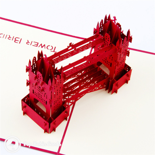 Tower Bridge Handmade 3D Pop-Up Card