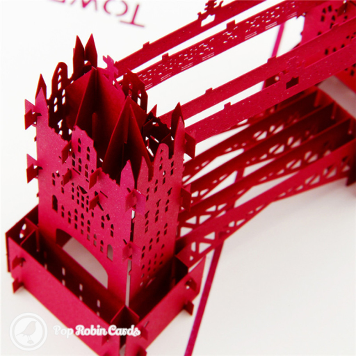 Tower Bridge Handmade 3D Pop-Up Card