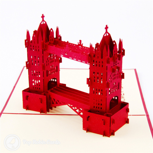 Tower Bridge Handmade 3D Pop-Up Card