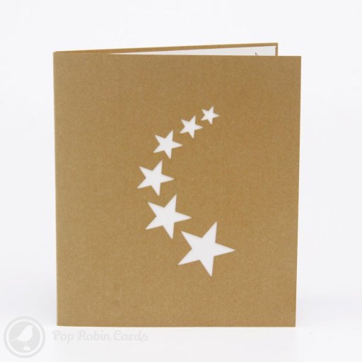 Twinkle Star 3D Pop Up Birthday Greetings Card